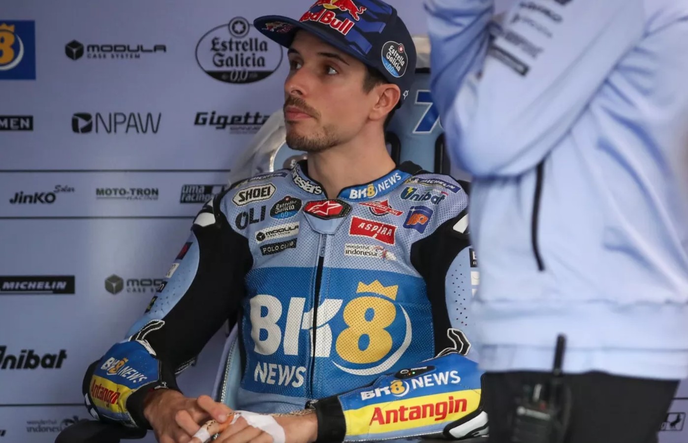 Terjatuh Cedera dan Kejar Skuter, Alex Marquez Tetap Tembus Q2 di MotoGP Ceko