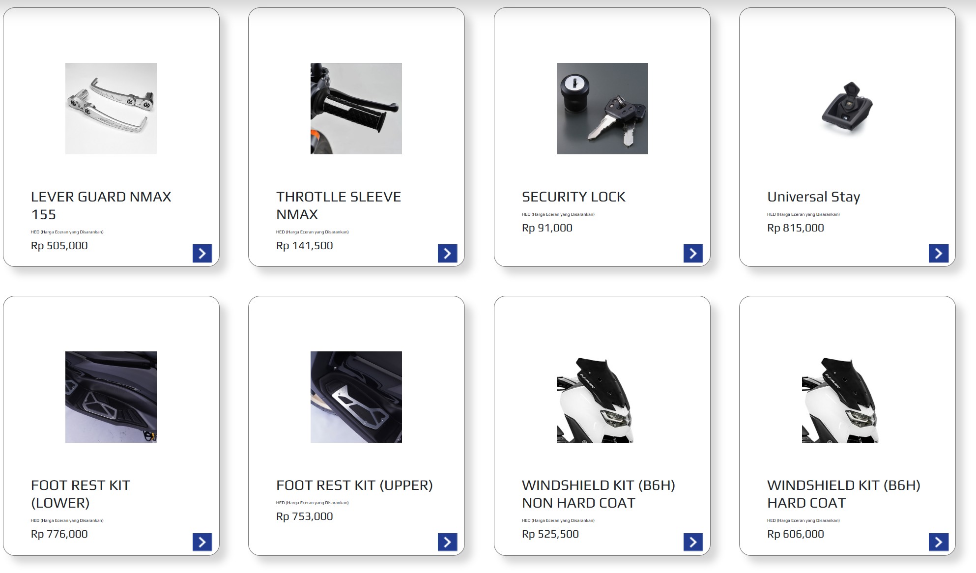 Daftar Aksesoris Resmi Yamaha Nmax Biar Makin Keren