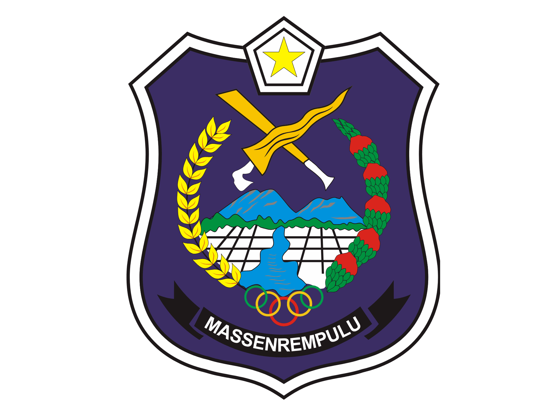Logo Kabupaten Enrekang High Resolution