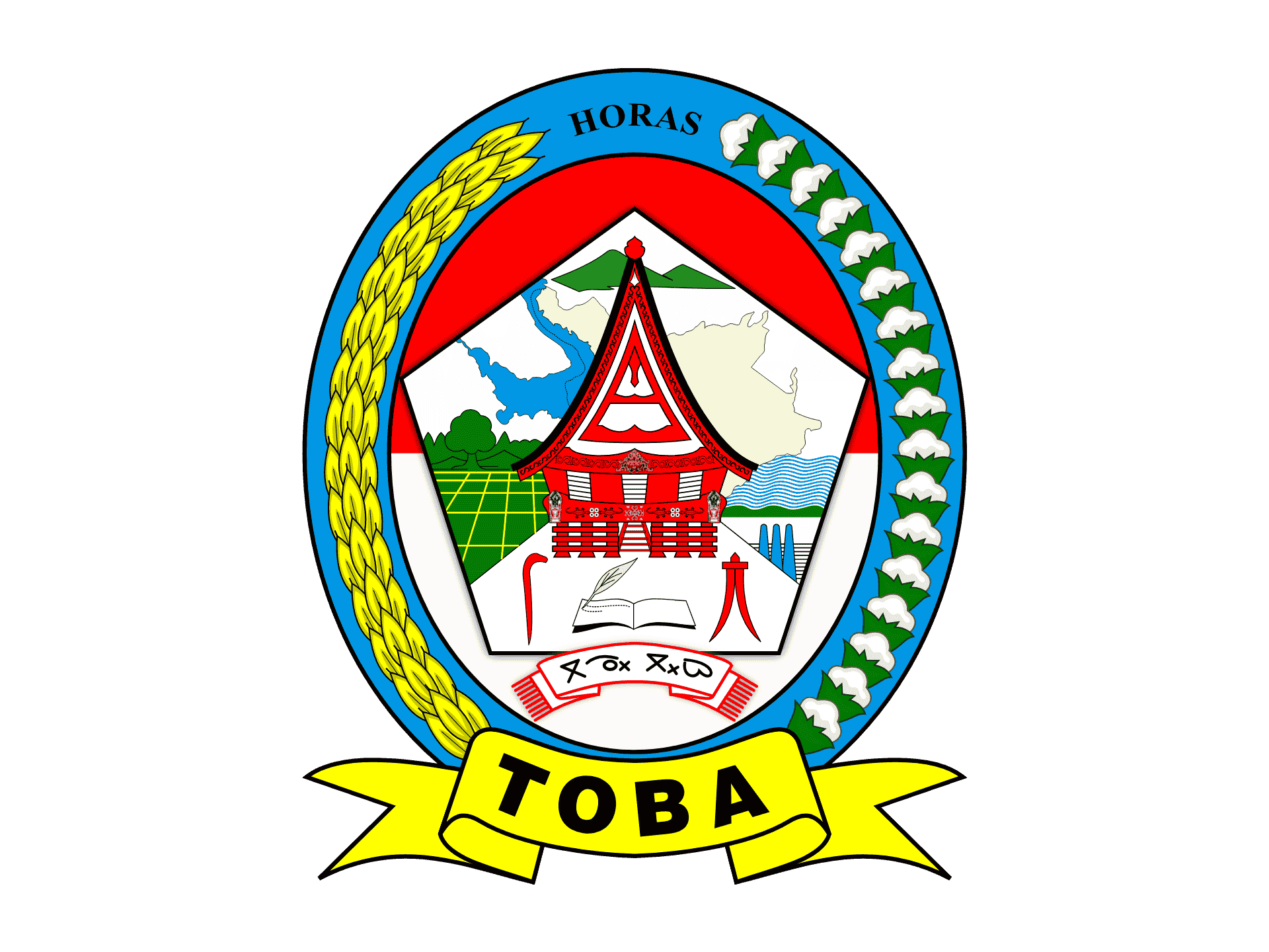 Logo Kabupaten Toba High Resolution