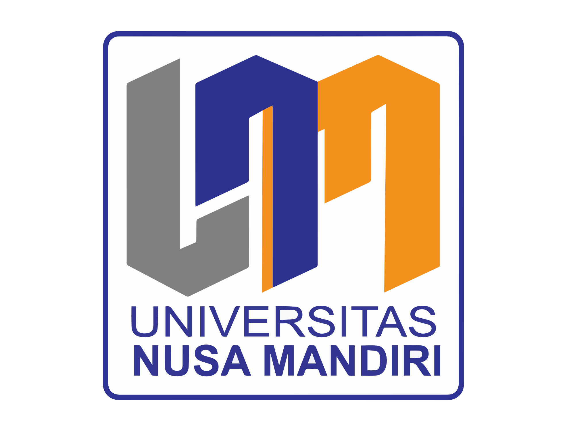 Logo Universitas Nusa Mandiri PNG High Resolution