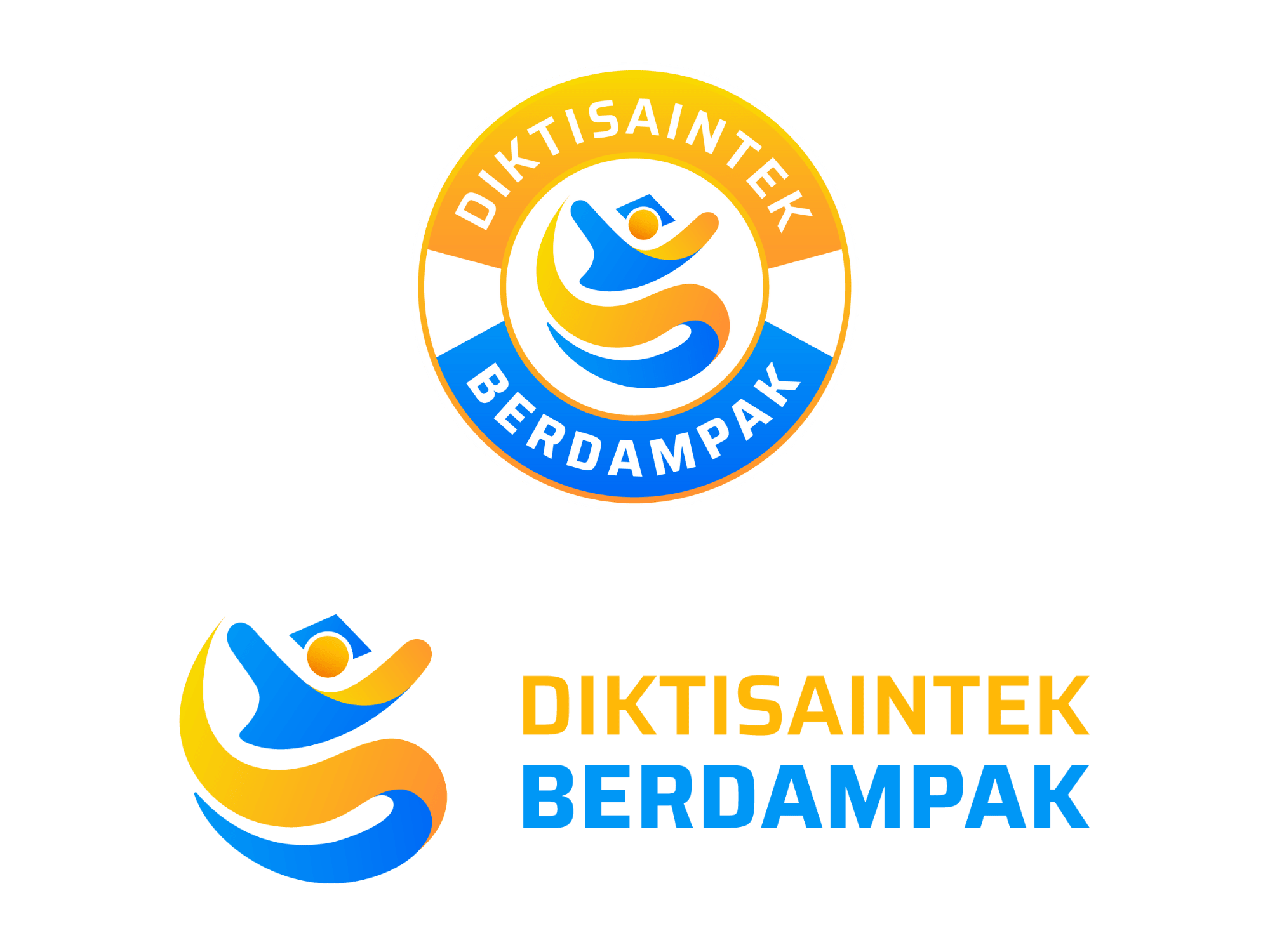 Logo Diktisaintek Berdampak High Resolution