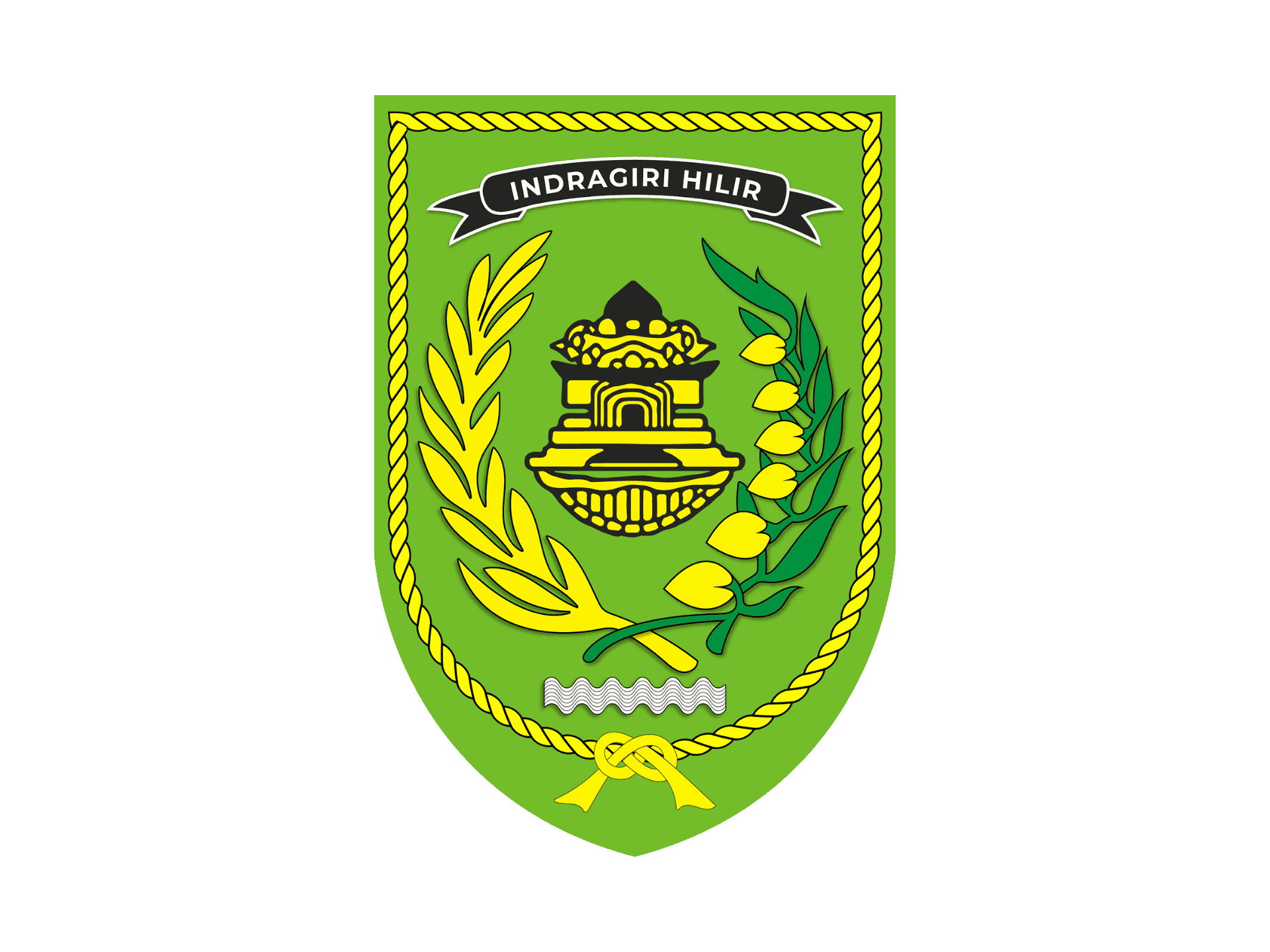 Logo Kabupaten Indragiri Hilir (Inhil) High Resolution