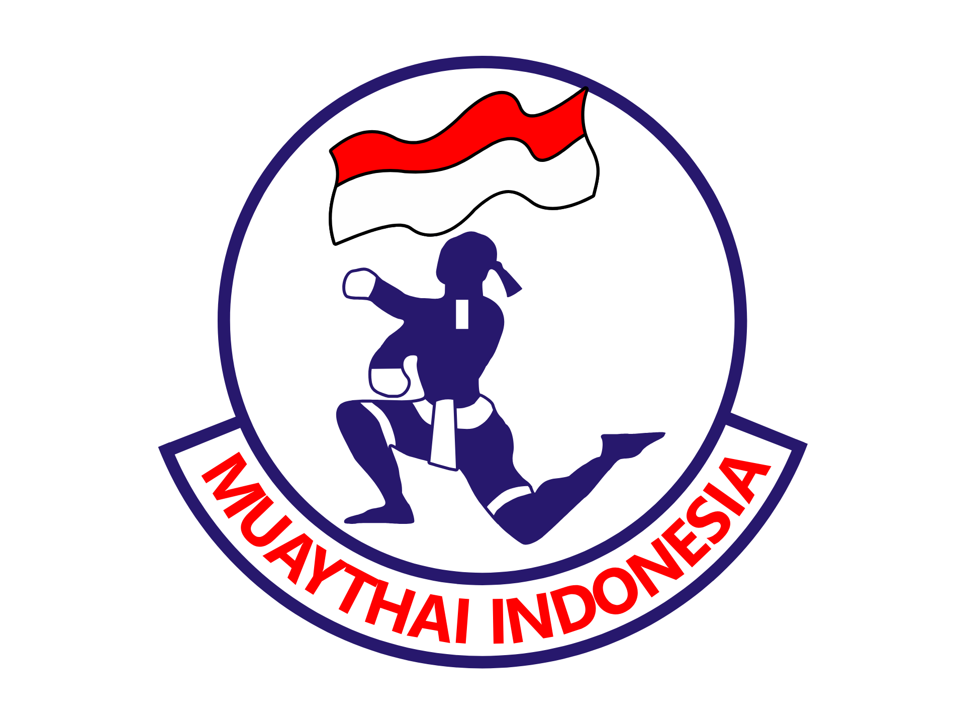 Logo Muay Thai Indonesia High Resolution