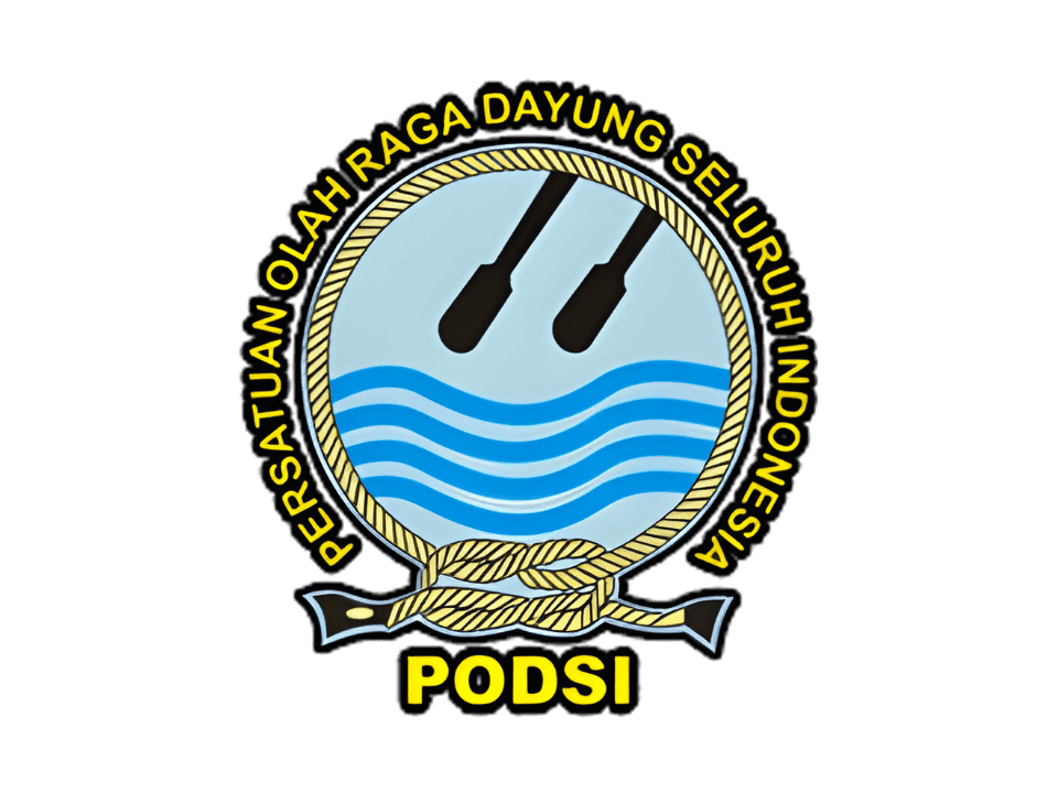 Logo PODSI (Persatuan Olahraga Dayung Seluruh Indonesia) High Resolution