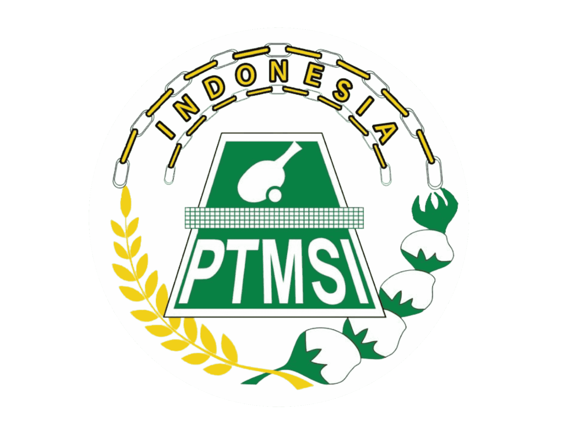 Logo PTMSI (Persatuan Tenis Meja Seluruh Indonesia) High Resolution