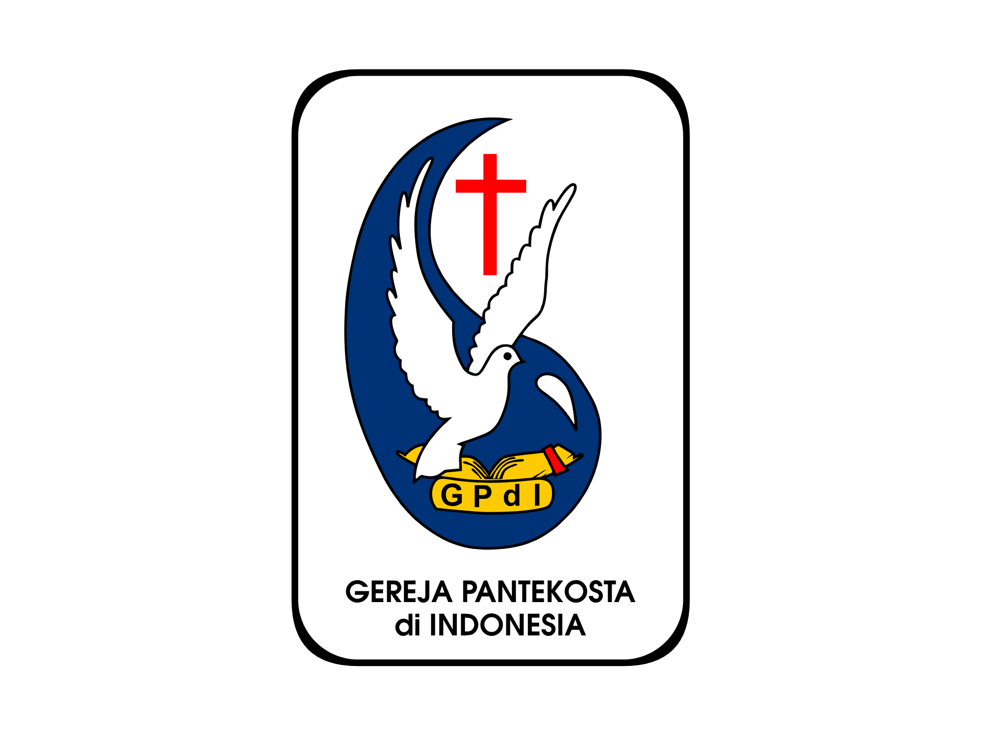 Logo Gereja Pantekosta di Indonesia (GPdI) High Resolution