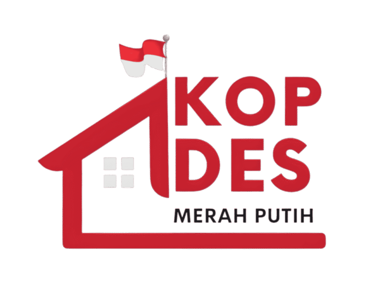 Logo Koperasi Desa Merah Putih (KOPDES) High Resolution
