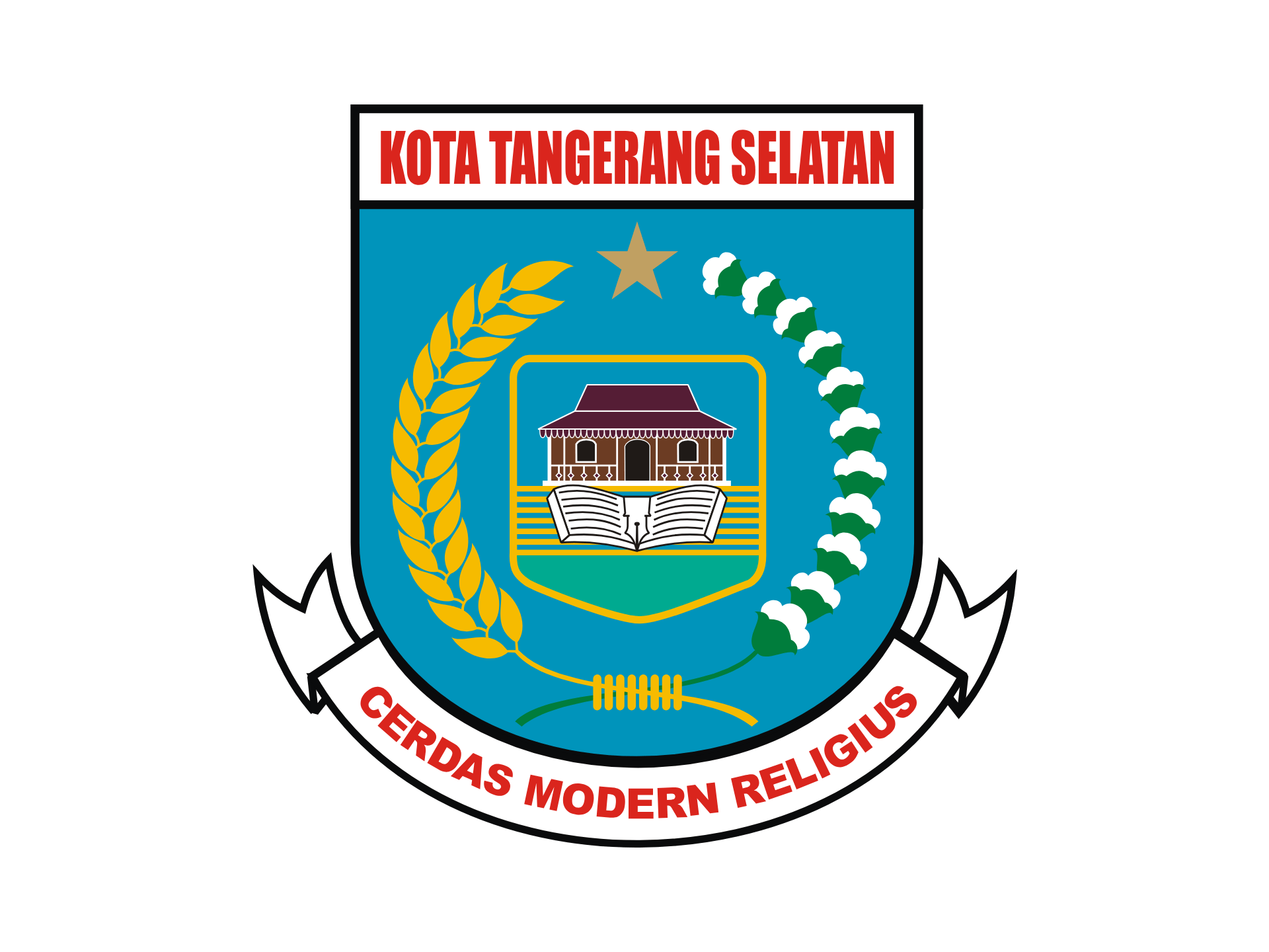 Logo Kota Tangerang Selatan (Tangsel) High Resolution