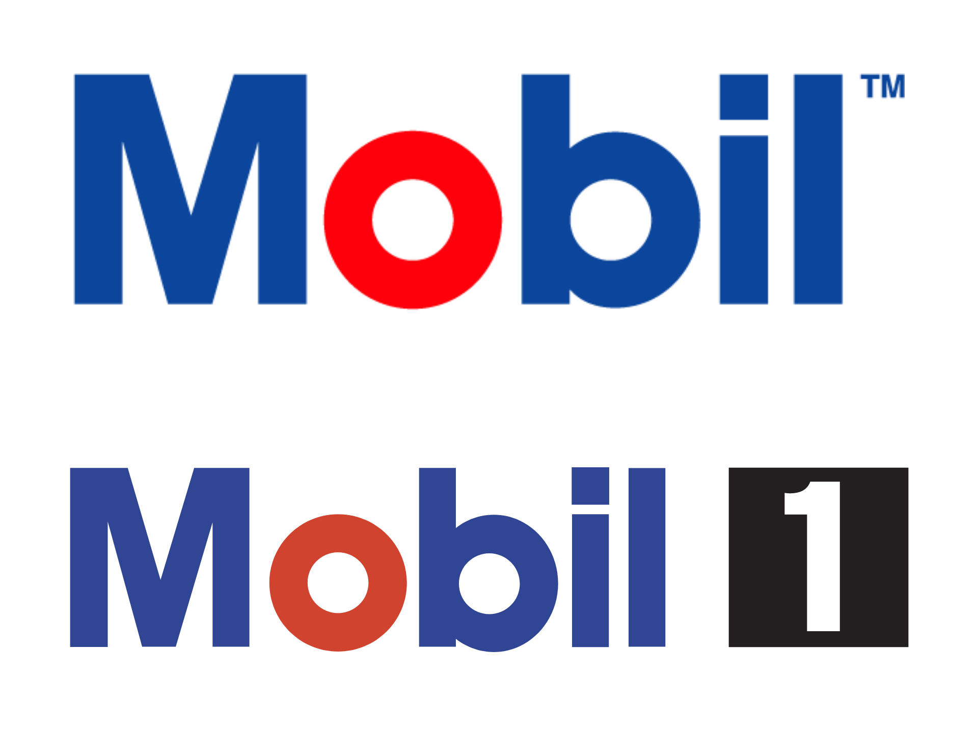 Logo Mobil 1 High Resolution