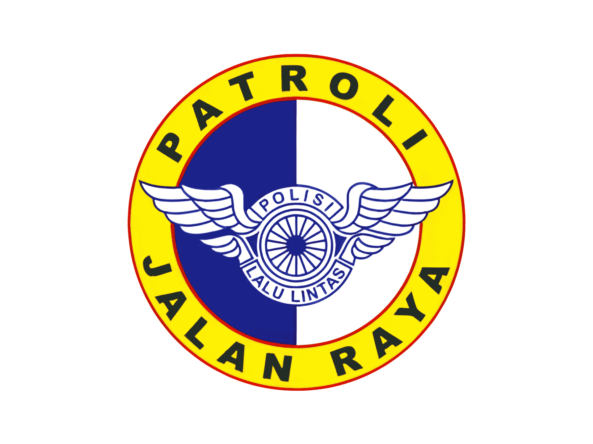 Logo Patroli Jalan Raya (PJR) High Resolution