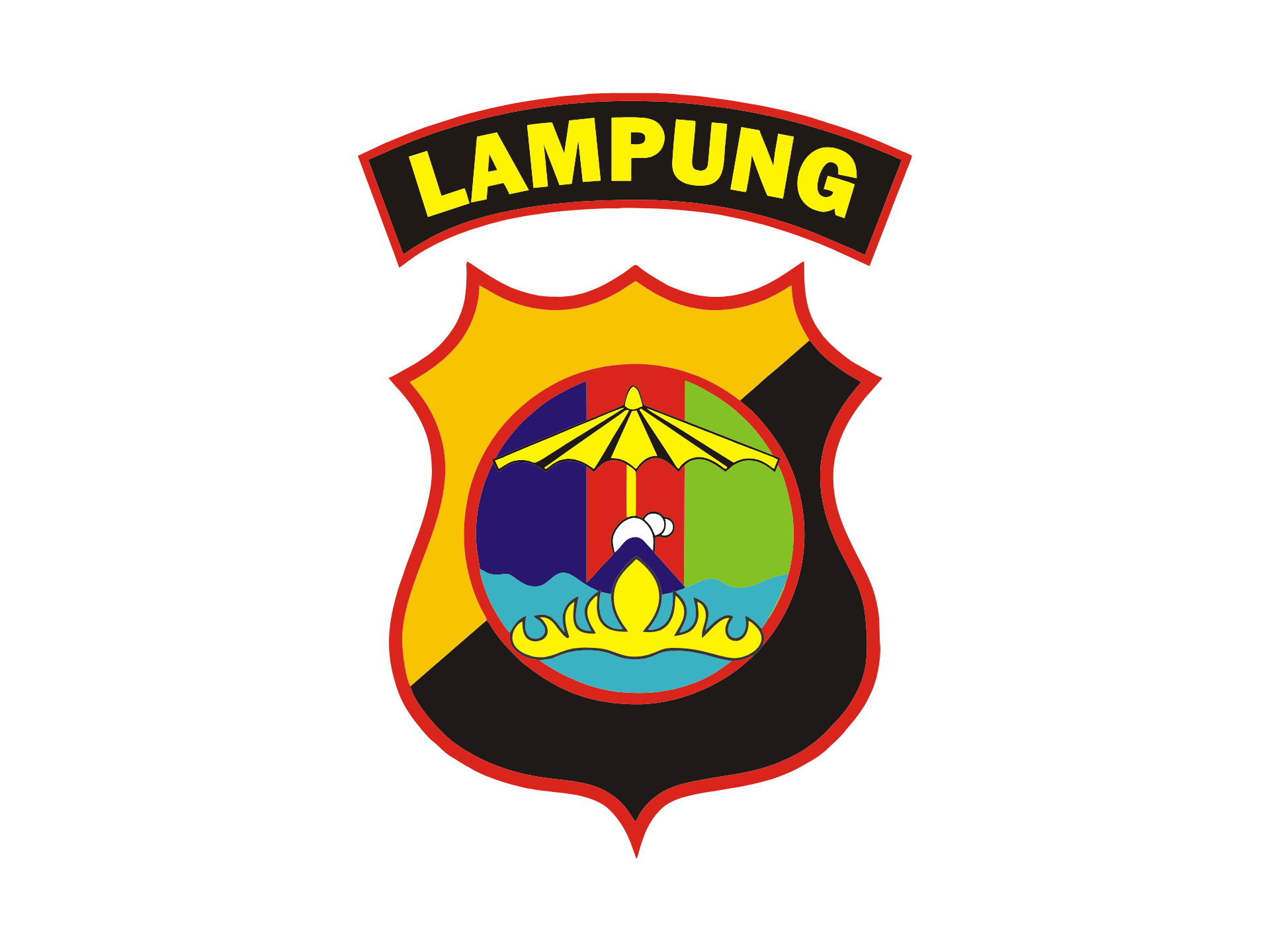 Logo Polda Lampung High Resolution