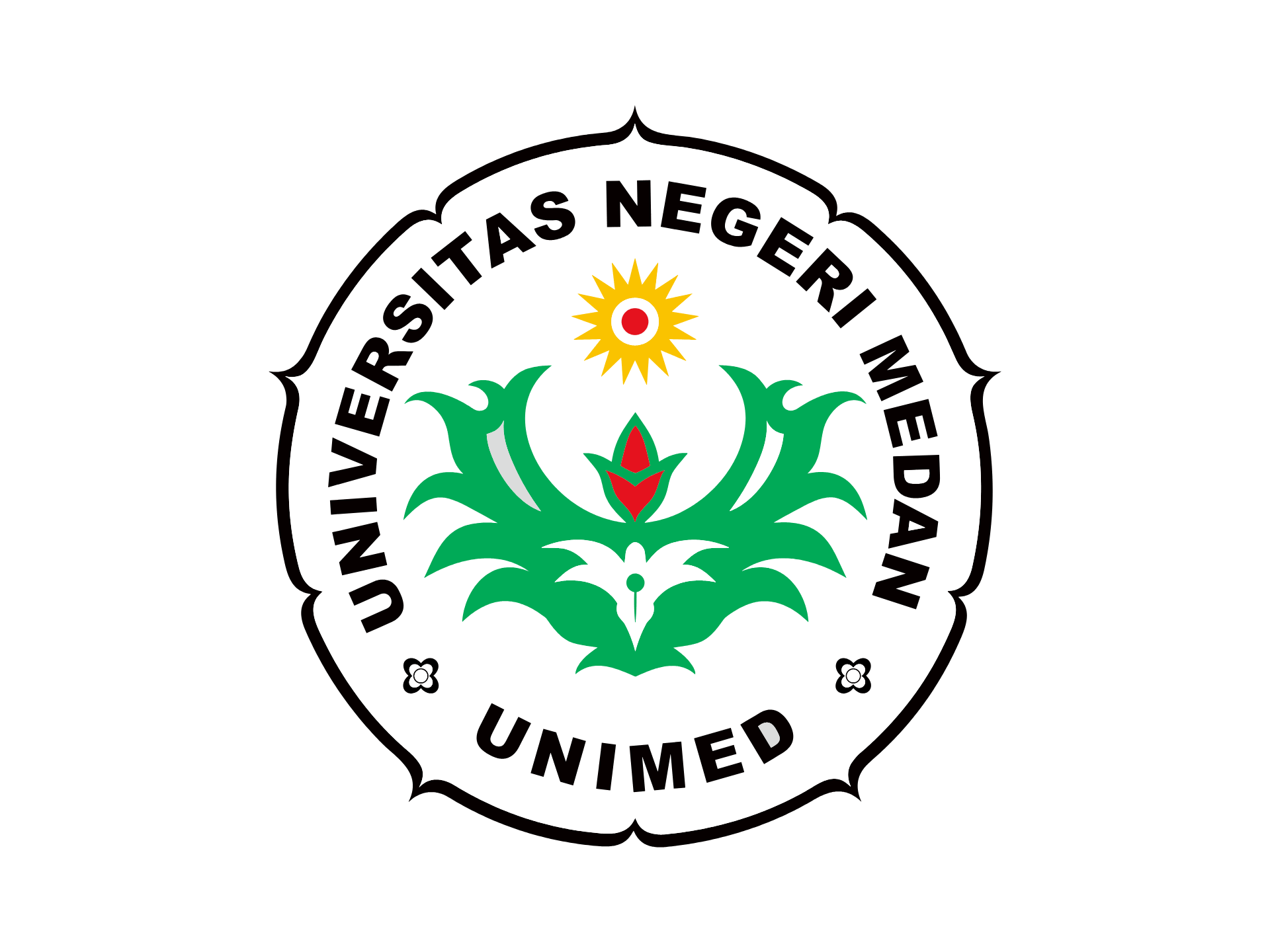 Logo Universitas Negeri Medan (Unimed) High Resolution