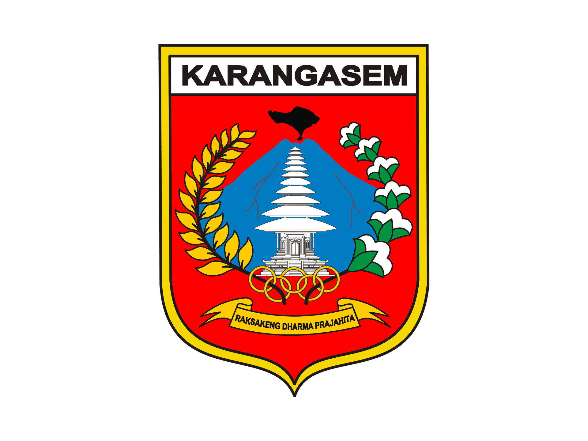 Logo Kabupaten Karangasem High Resolution