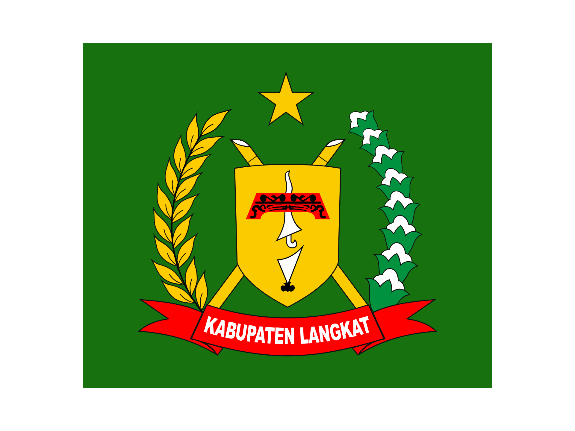Logo Kabupaten Langkat High Resolution