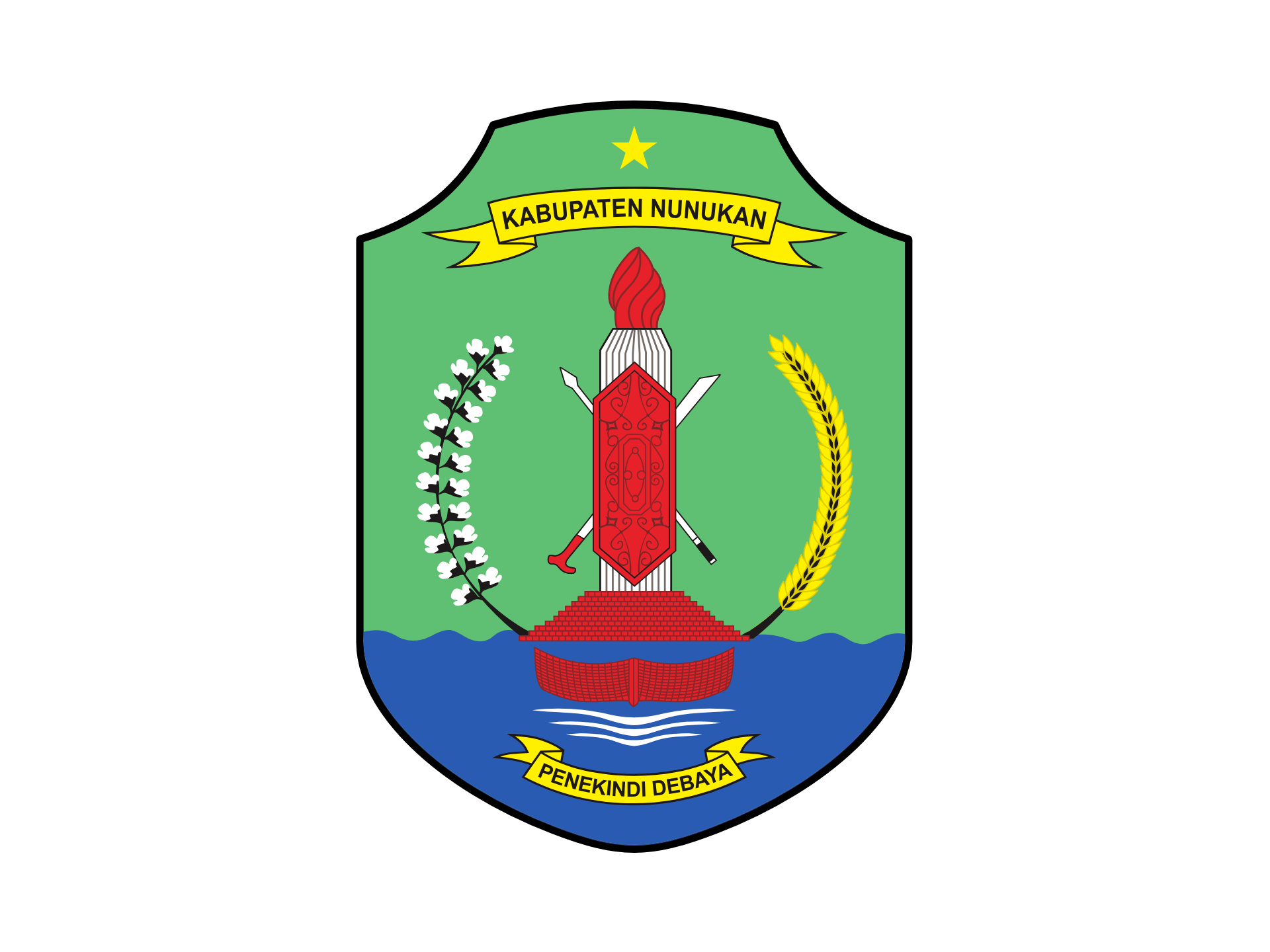 Logo Kabupaten Nunukan High Resolution