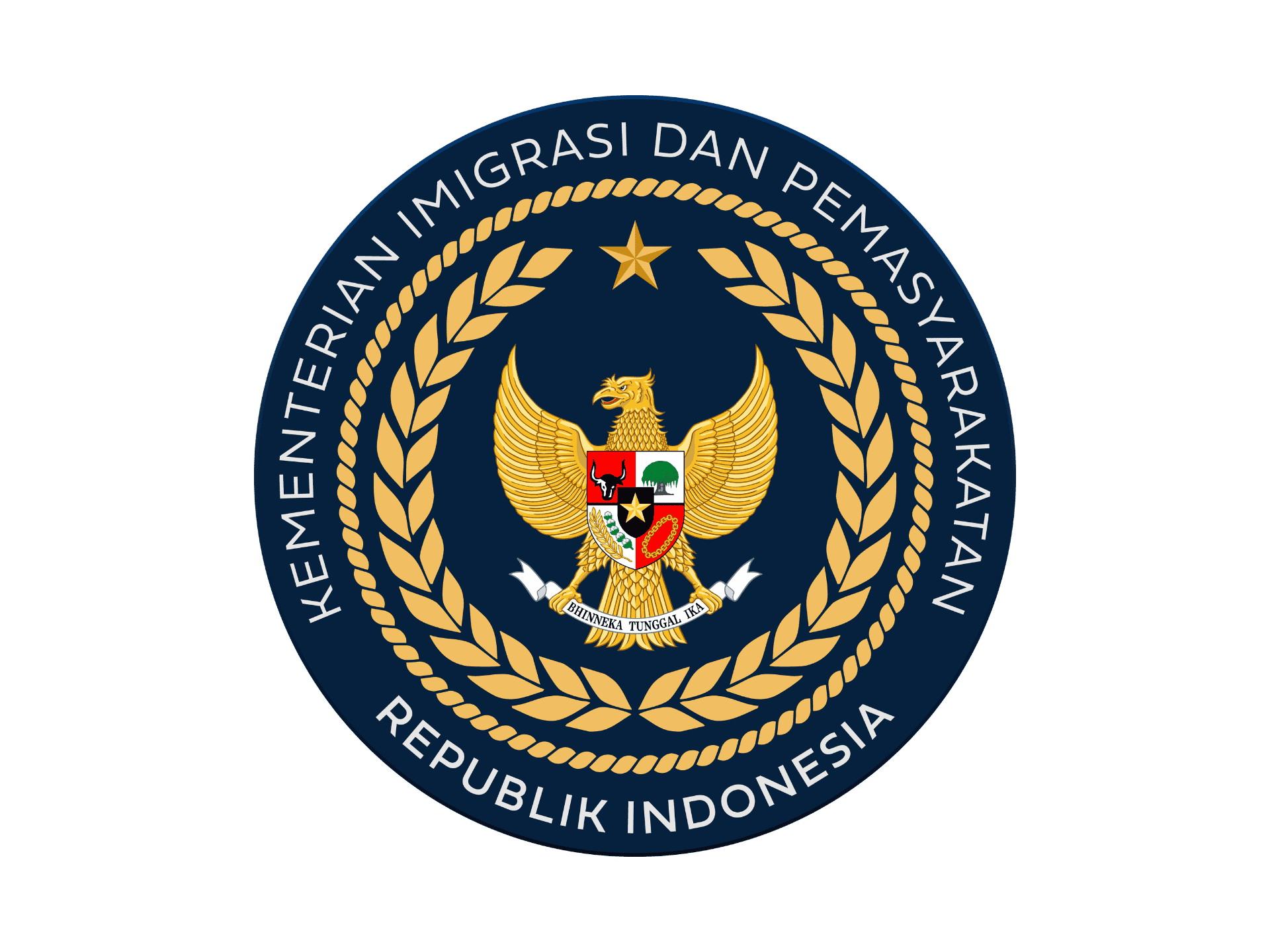 Logo Kementerian Imigrasi dan Pemasyarakatan (Kemenimipas) RI High Resolution