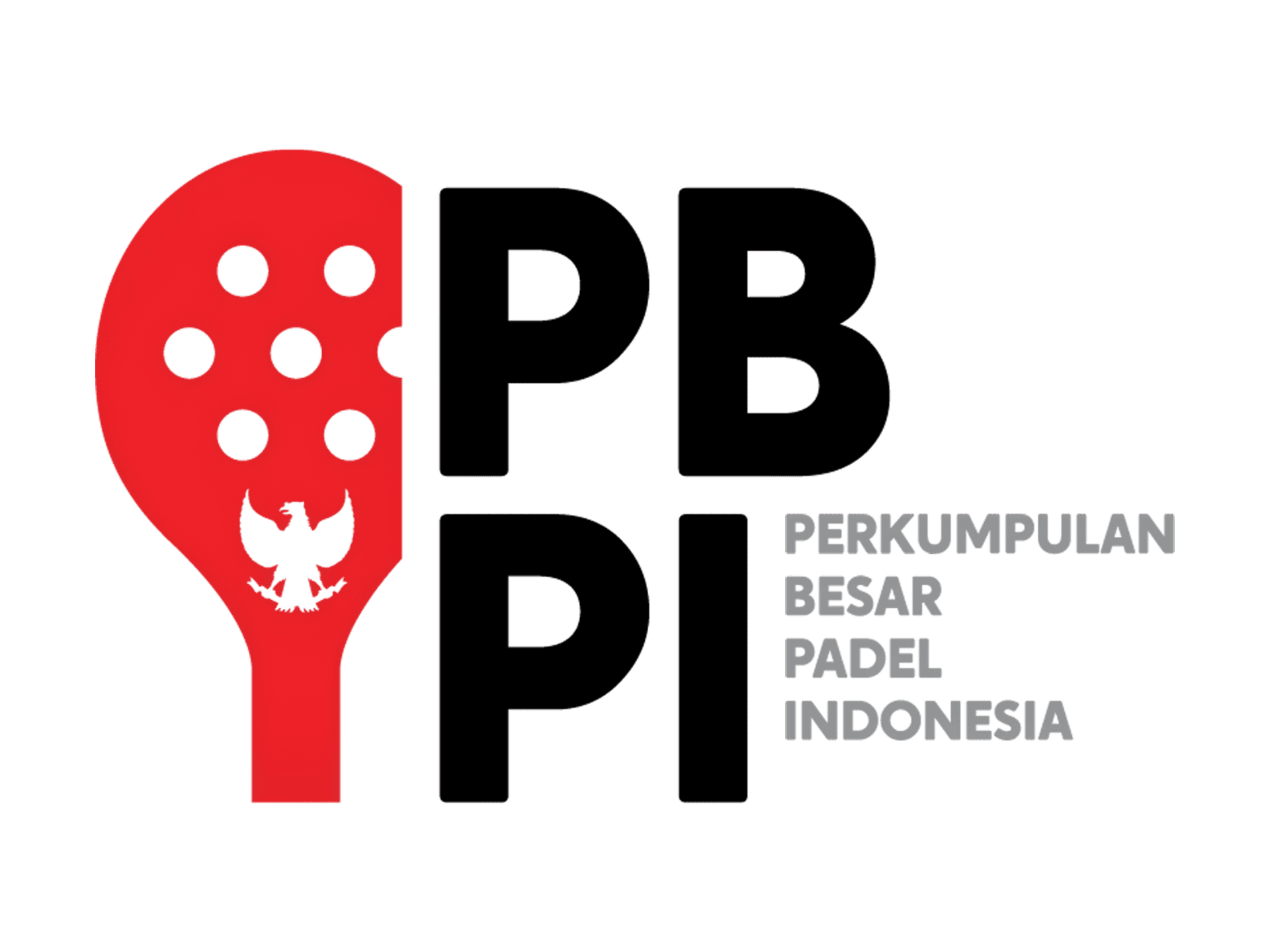 Logo Perkumpulan Besar Padel Indonesia (PBPI) High Resolution
