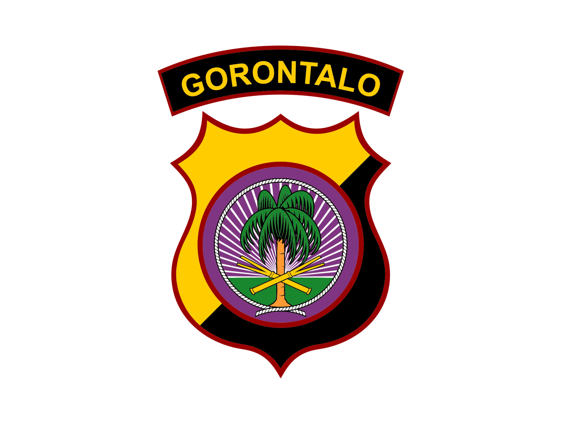 Logo Polda Gorontalo High Resolution